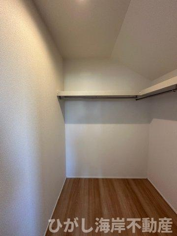 茅ヶ崎市美住町　新築戸建　全6棟の収納|ウォークインクローゼット