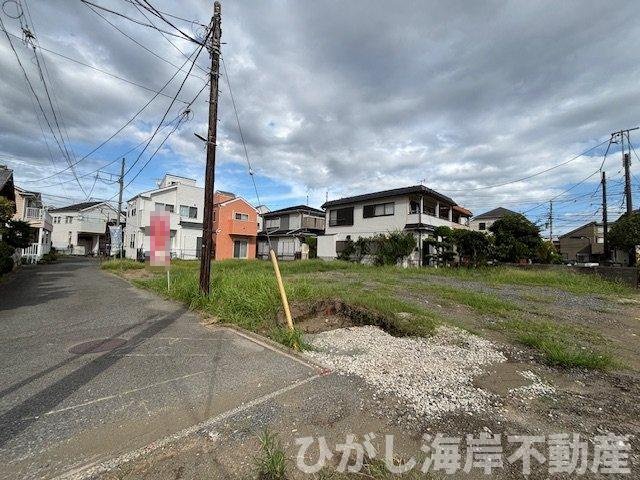 茅ヶ崎市美住町　新築戸建　全6棟の前面道路含む現地写真|現地外観