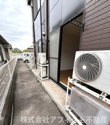 【バルコニー】 | カーサ・あじさい | 南向き