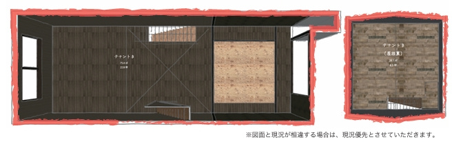 仏光寺東町テナントBの間取り