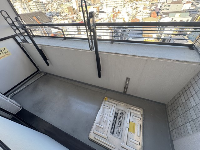 神戸市須磨区大黒町２丁目の賃貸マンションのバルコニー