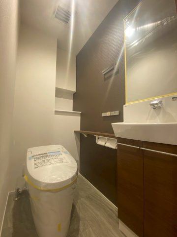 ヴィラフォンターナ千代田富士見のトイレ|清潔感のあるトイレです