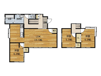 【間取り】 | 石井中古住宅