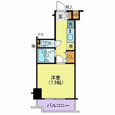 【間取り】 | クレイシア北千束