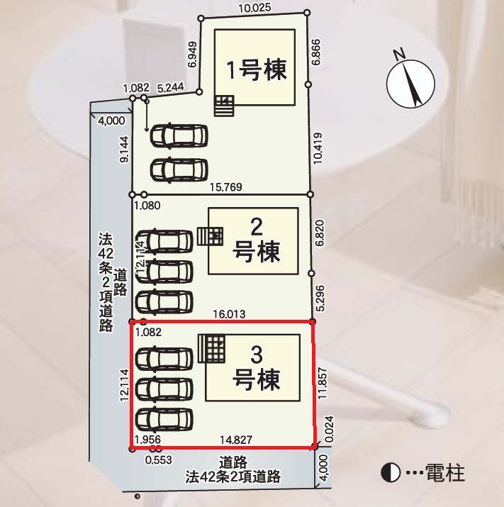 Cradlegarden　 水戸市千波町　第15　3の前面道路含む現地写真|並列駐車可能で車庫入れラクラク♪同メーカー完成物件の内覧、気になる他の物件と合わせての現地ご案内も可能です。HPから、またお電話でも、お気軽にお問い合わせください。

