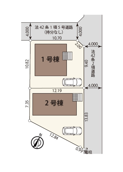 新築/清瀬市竹丘３丁目　第11の区画図
