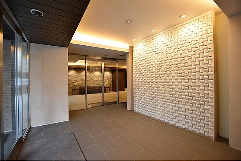 400万円値下げ　ルフォンリブレ木場　8階　リ　フォーム済のエントランス