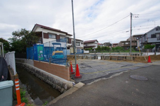 【外観】 | 【仲介手数料無料！！】日野市新井1丁目　新築戸建て（全1棟）1号棟　5680万円 | 令和7年10月10日撮影　建築中