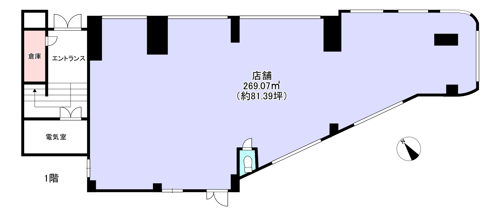 ラレーブ金町の間取り