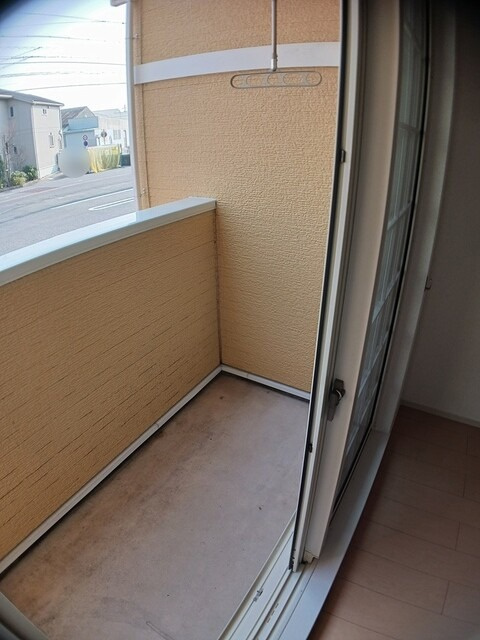 シャロームのバルコニー
