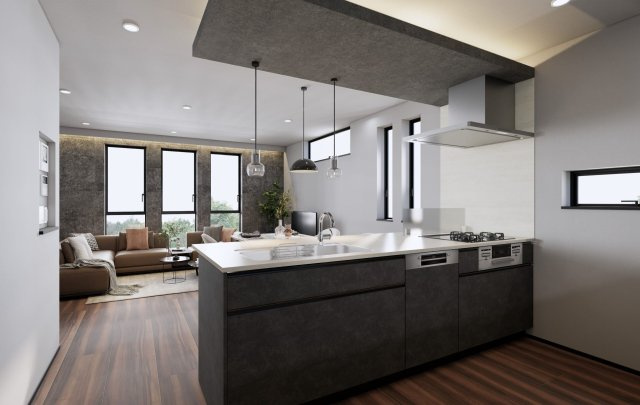 中野区若宮3丁目　大型屋上18帖　ハイグレード邸宅の完成予想図