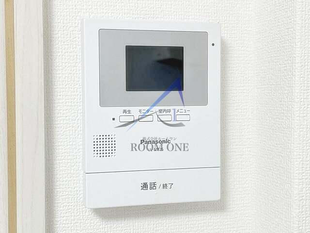 豊島ヶ丘ハウスのセキュリティ|モニター付きインターホンです。