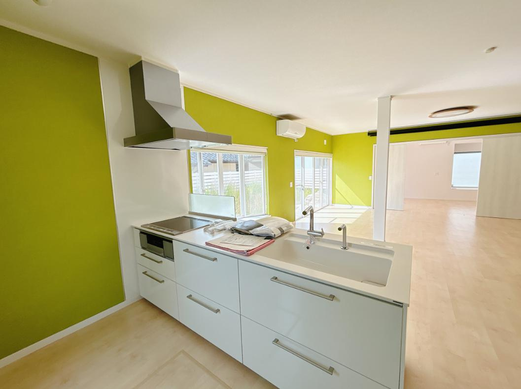 いわき市平下荒川字久世原　中古戸建　のキッチン