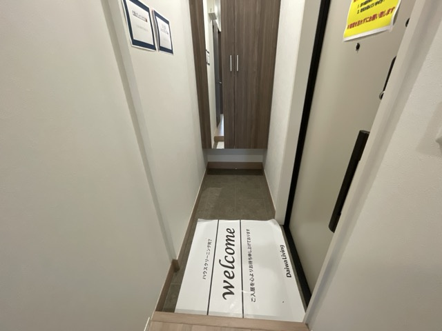 メゾン　ド　ソルテB棟の玄関