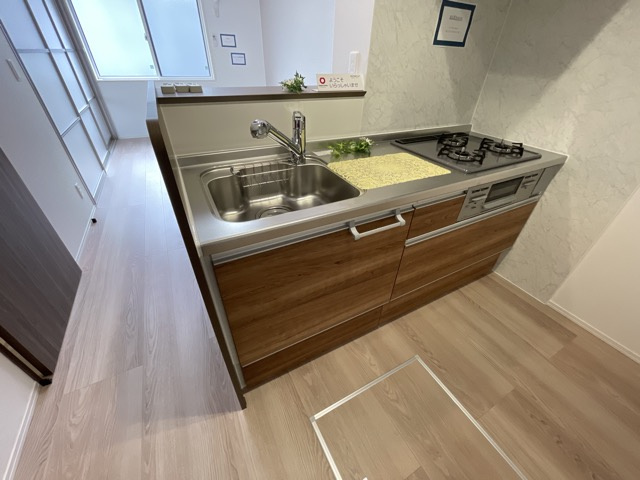 メゾン　ド　ソルテB棟のキッチン