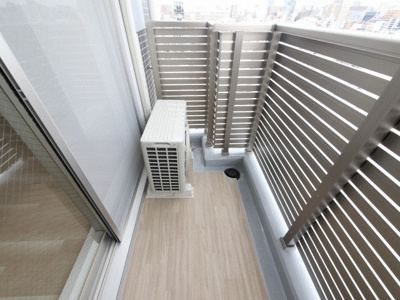 【バルコニー】 | グランカーサ天王寺EAST | お洗濯にも便利なバルコニー付き