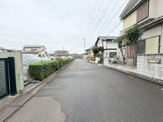 【前面道路含む現地写真】 | 鶴ヶ島市南町1丁目　新築分譲　東武東上線『鶴ヶ島駅』徒歩25分　【南小学区】