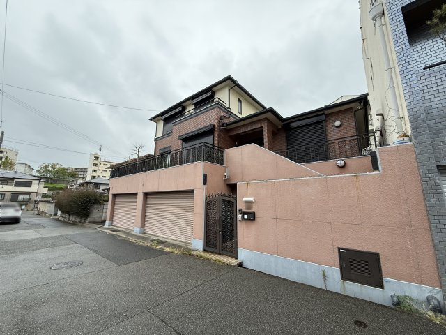 神戸市須磨区若木町戸建の前面道路含む現地写真