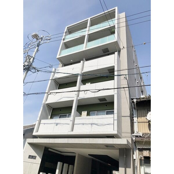 グリーンコート亀島の外観|外観は落ち着いています