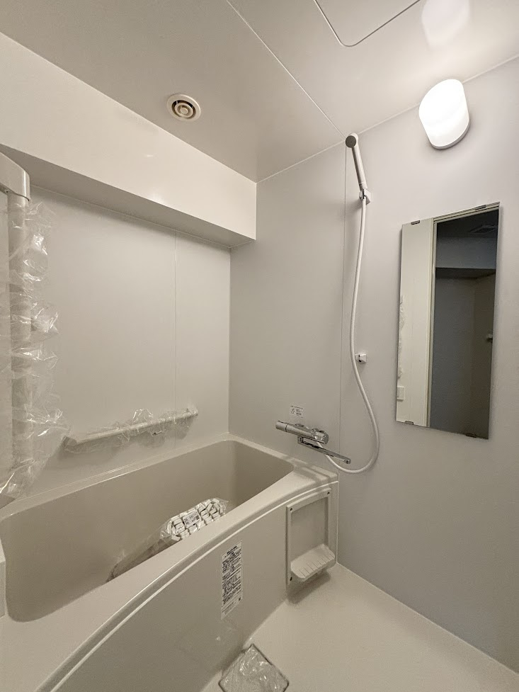 フジヤママンションの浴室|浴室ユニットは新品に交換致しました