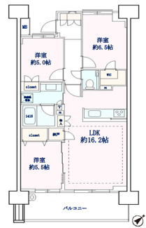 【間取り】 | 検見川浜レジデンス