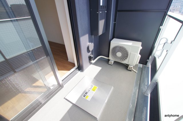 コンフォリア北浜のバルコニー