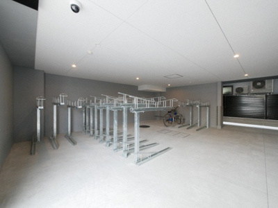 【その他共用部分】 | セオリー大阪パーチェ | 駐輪場です