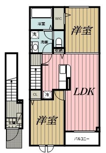 ボヌール　ボアの間取り