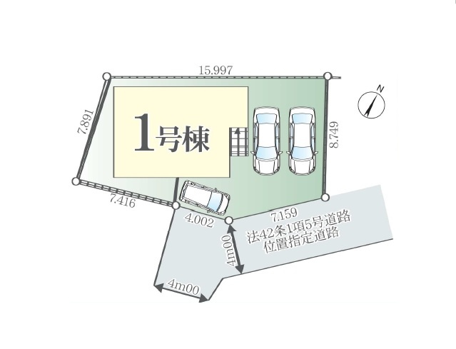 【区画図】 | 富士見市上沢２期　全１棟 | 全1棟