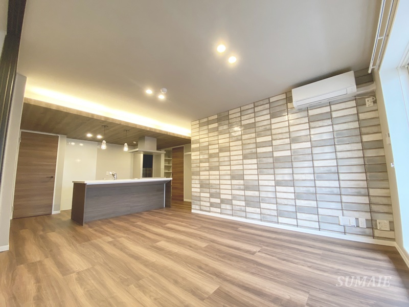 ラ・メゾン・カノン桜木町 の居間・リビング|リビングダイニング☆