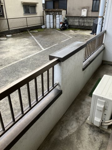 シティハイツあさかのバルコニー