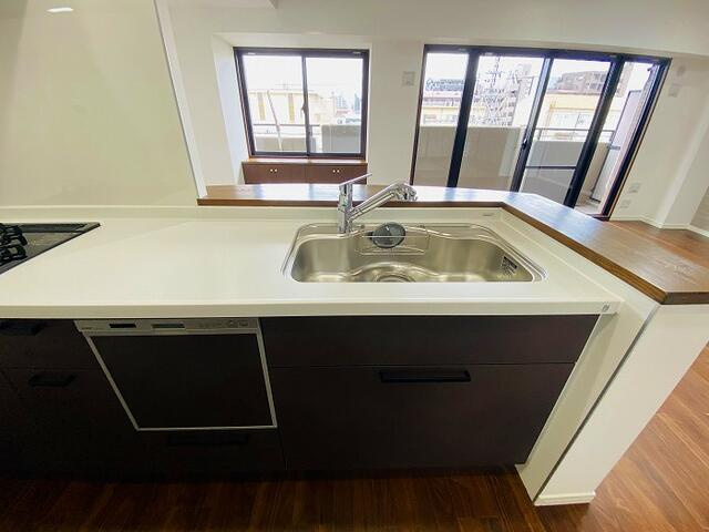 ライオンズマンション平安通のキッチン