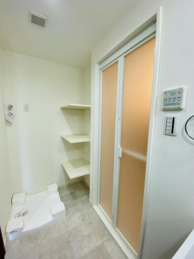 ライオンズマンション平安通の脱衣所