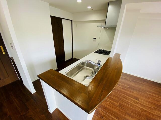 ライオンズマンション平安通のキッチン