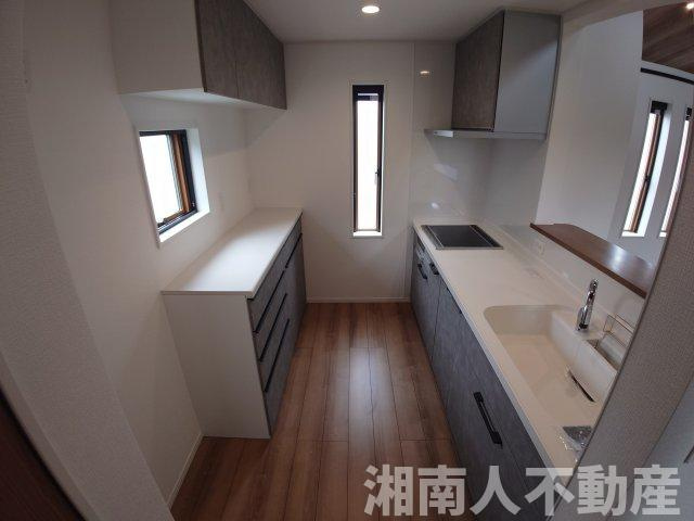 茅ヶ崎市矢畑　未入居中古一戸建てのキッチン|キッチンです