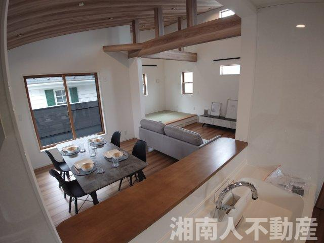 茅ヶ崎市矢畑　未入居中古一戸建てのキッチン|使いやすいキッチンです
