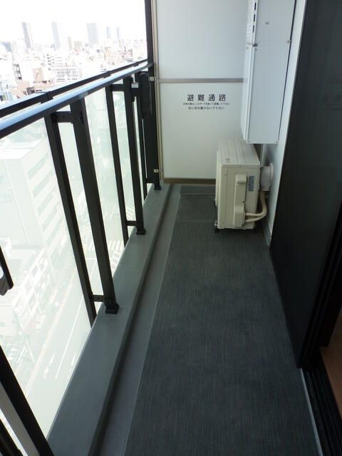 ＳＫナインティ門前仲町のバルコニー