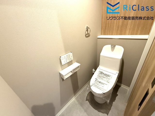 新築戸建　神戸市長田区上池田１丁目1のトイレ|１階のトイレです