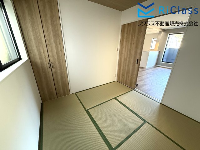 新築戸建　神戸市長田区上池田１丁目1の和室|フローリングだけでなく、和室もあります