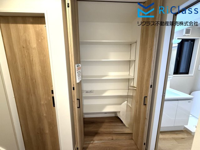 新築戸建　神戸市長田区上池田１丁目1の収納|専用の収納スペースです