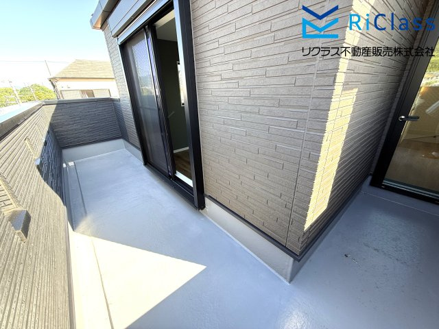 新築戸建　神戸市長田区上池田１丁目1のバルコニー|陽当たり良好なバルコニーです