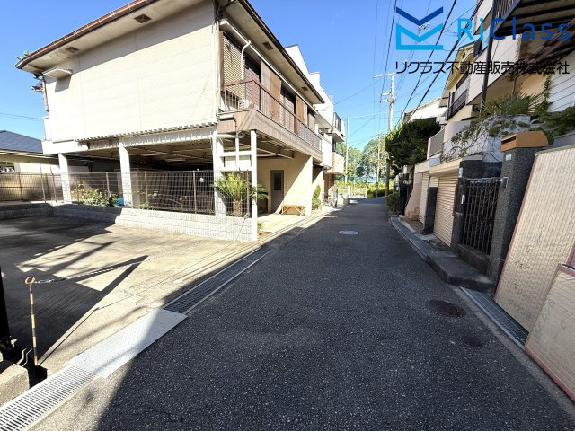 新築戸建　神戸市長田区上池田１丁目1の前面道路含む現地写真|前面道路含む現地写真です