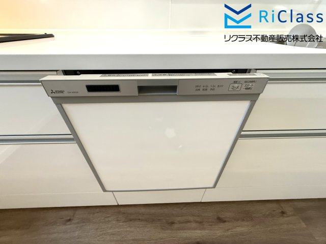 新築戸建　神戸市長田区上池田１丁目1のキッチン|食洗器付きです