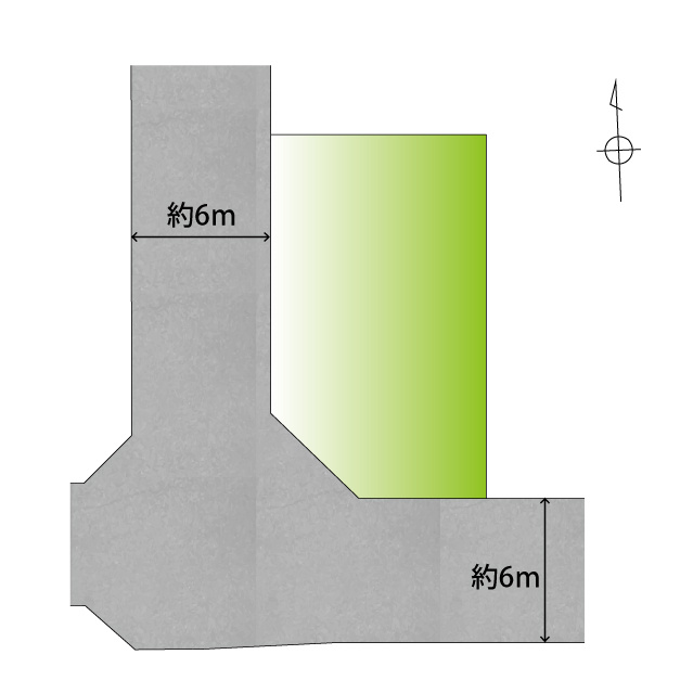 西浜1区画・新築戸建の区画図