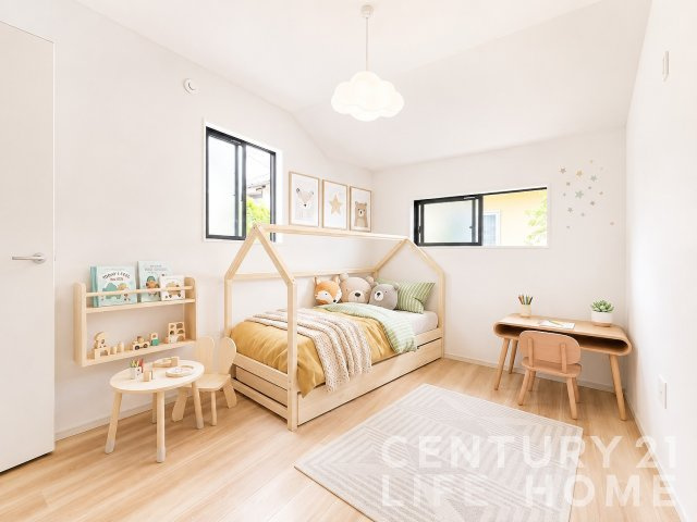 【子供部屋】 | 東急田園都市線「あざみ野」新築戸建　 | 子供部屋です