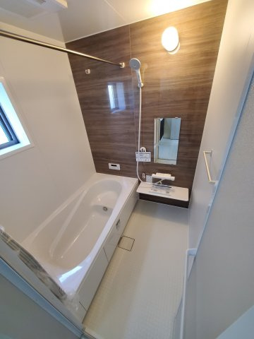 三郷市　彦糸1丁目　新築戸建　全6棟の洗面所|施工例です