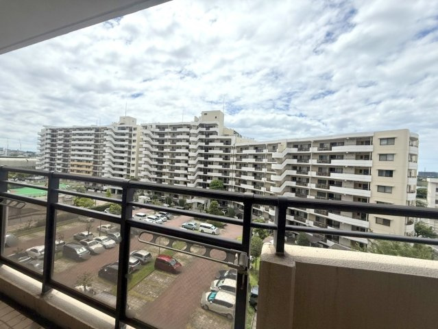 谷津パークタウン参番街団地43号棟の展望|バルコニー眺望