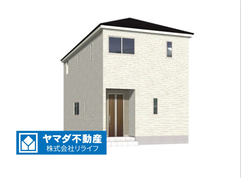 クワイエ　大垣市稲葉北3丁目第2　全2区画分譲の外観|■1号棟
■YAMADA電機の　ヤマダ不動産　株式会社リライフ　大垣店■
耐震性能・制震性能を備えたおうち！
震度７の揺れに鍛えられた、建築基準法の1.5倍の壁量と制振装置（SAFE365）を完備