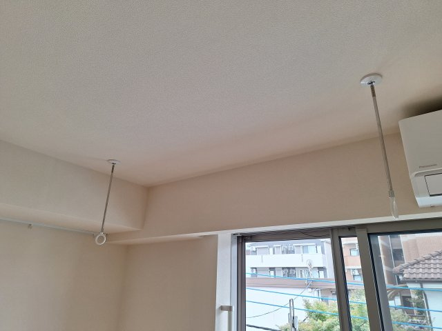 （シニア限定）グランビレッジ橋本の内装|室内物干しフック