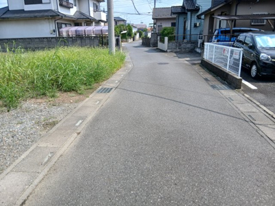 【前面道路含む現地写真】 | 行田市矢場　 | 現地前面道路（2025年09月09日）撮影